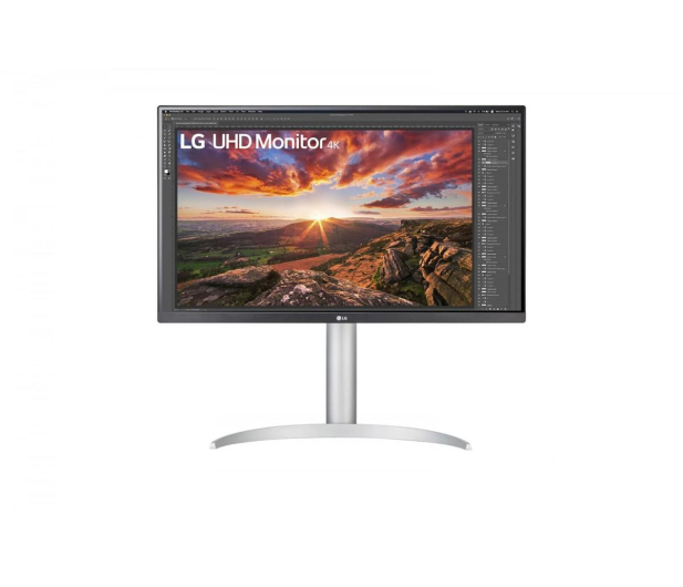LG 27" 27UP850N-W Srebrny, Czarny - 1082834 - zdjęcie